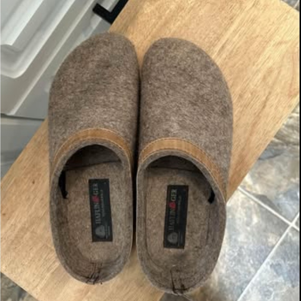 Haflinger Wool slippers